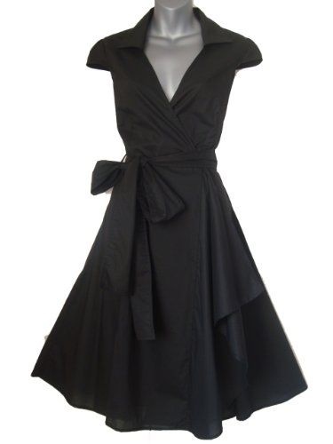 Robe année 50 noire