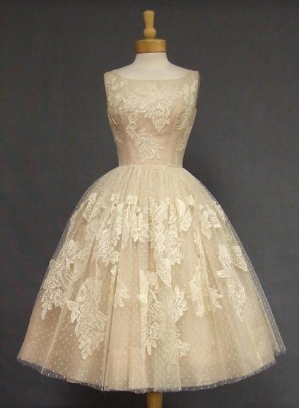 Robe année 50 vintage