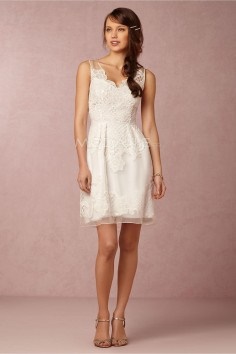 Robe blanche courte mariage civil