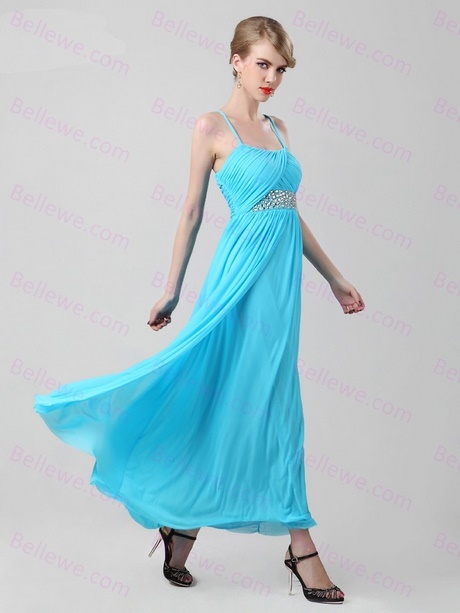 Robe bleu ciel femme