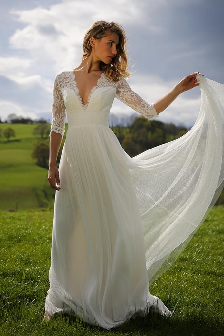 Robe de mariée bohème