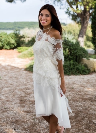 Robe de mariée bohème