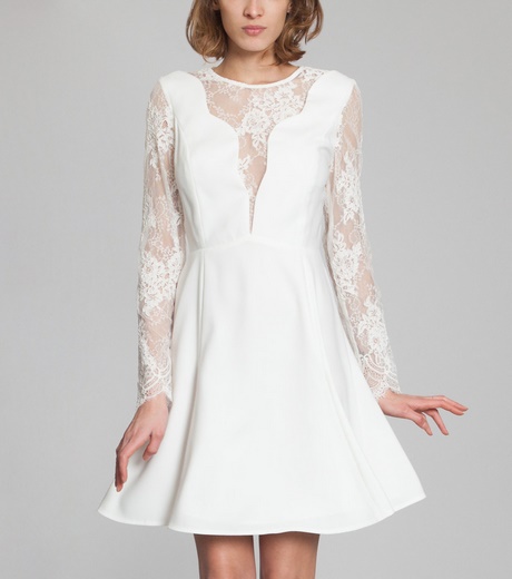 Robe de mariée civil hiver