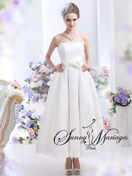 Robe de mariée courte originale