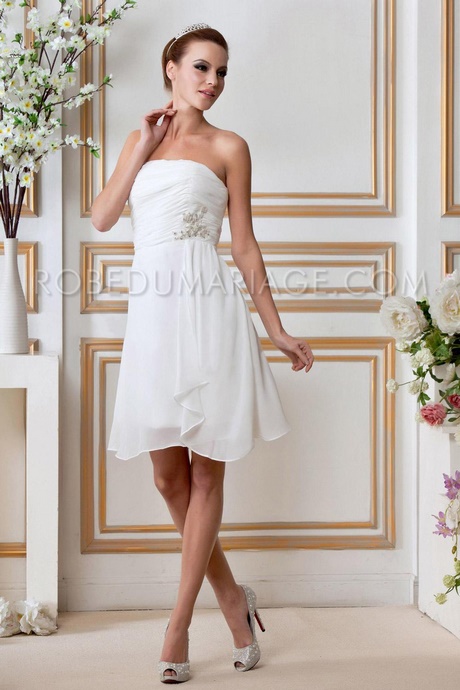 Robe de mariée pour mariage civil