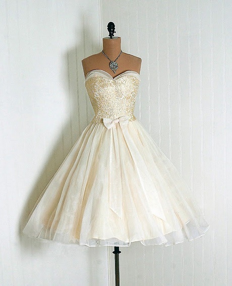 Robe de mariée vintage pin up