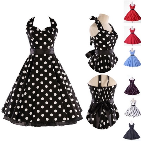 Robe de soirée rockabilly