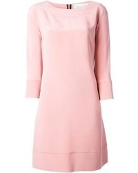 Robe droite rose