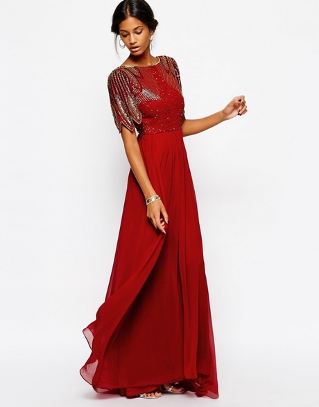 Robe fluide rouge