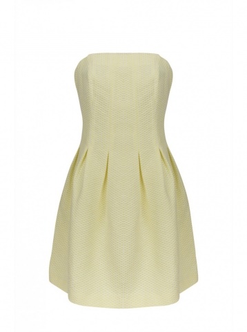 Robe jaune pastel