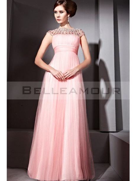 Robe longue tulle