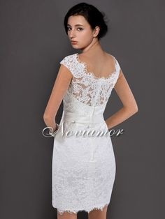 Robe mariage civil courte