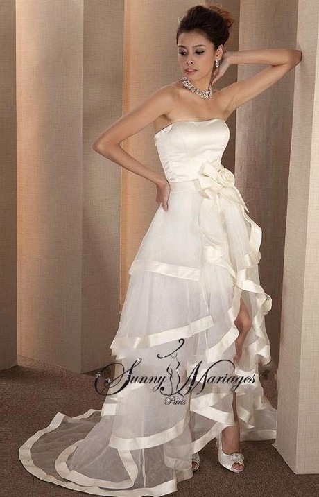 Robe mariée originale courte