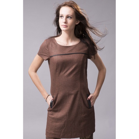 Robe marron hiver