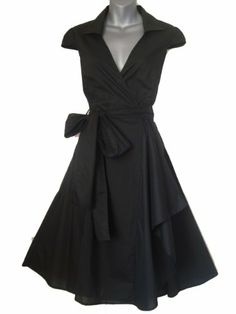 Robe noire année 50