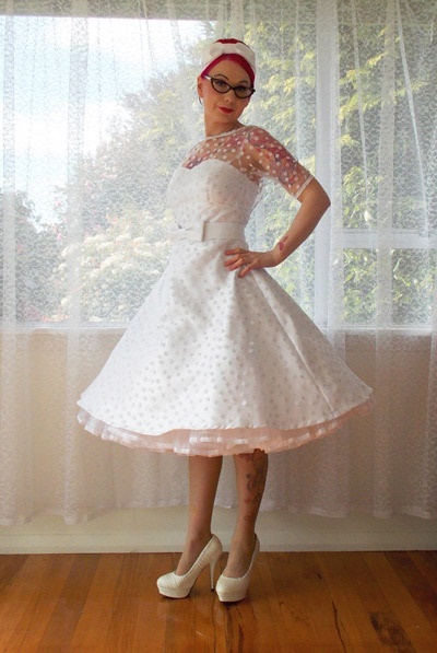 Robe pin up pour mariage