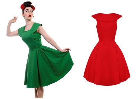 Robe pin up rouge