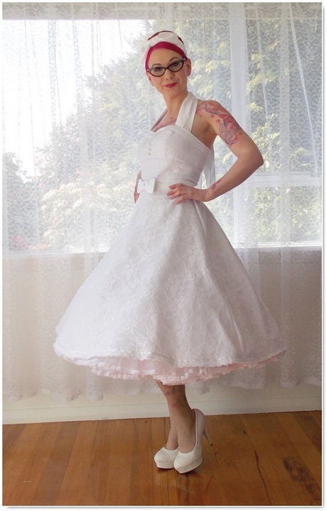 Robe rockabilly mariage