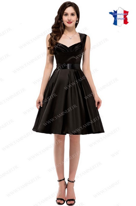 Robe rockabilly noire