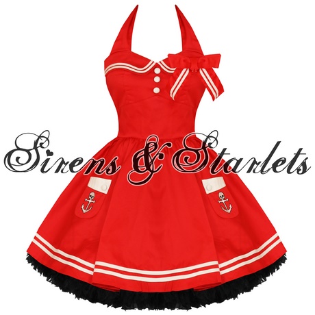 Robe rockabilly rouge