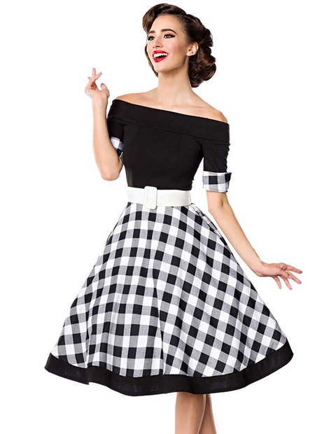 Robe en vichy année 60