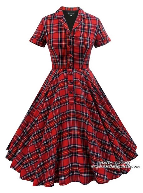 Robe tartan