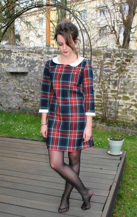 Robe tartan