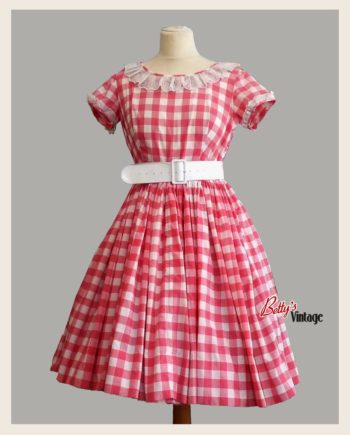 Robe vichy vintage