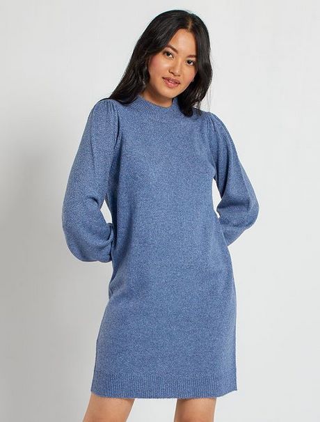 Robe pull bleu