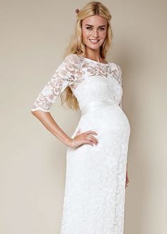 Tenue de mariage pour femme enceinte