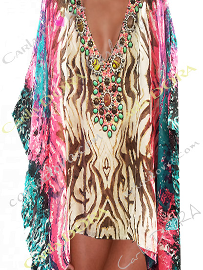 Tunique foulard femme
