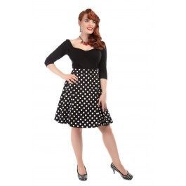 Jupe pin up rockabilly