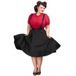 Jupe pin up rockabilly