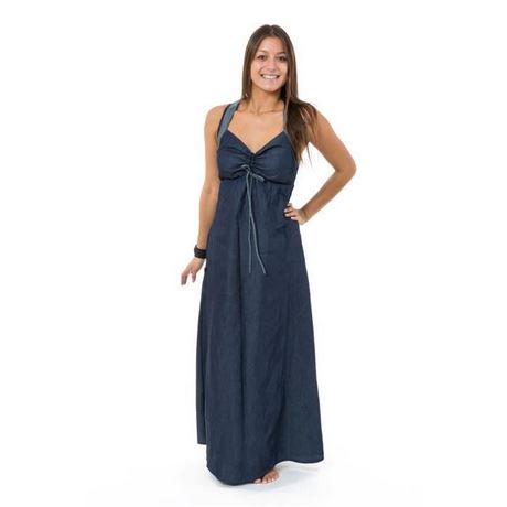 Longue robe jean