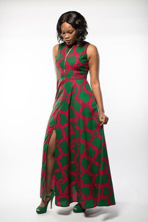 Model africain robe