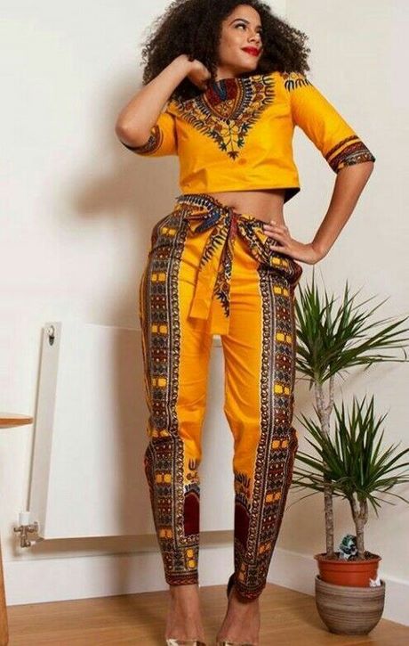 Model couture africaine