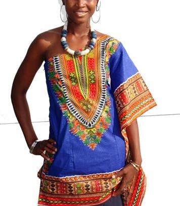 Model de tenue africaine