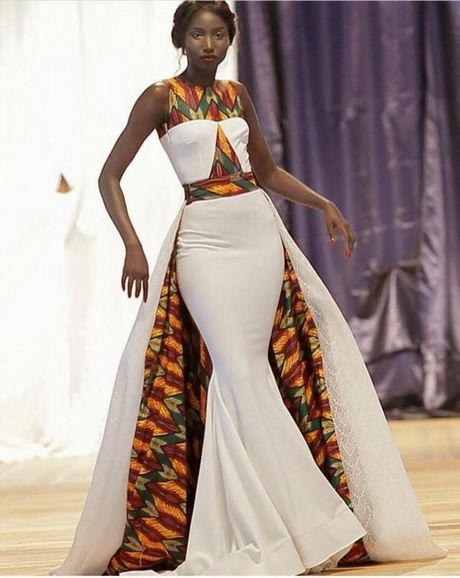 Modèle robe de soirée africaine