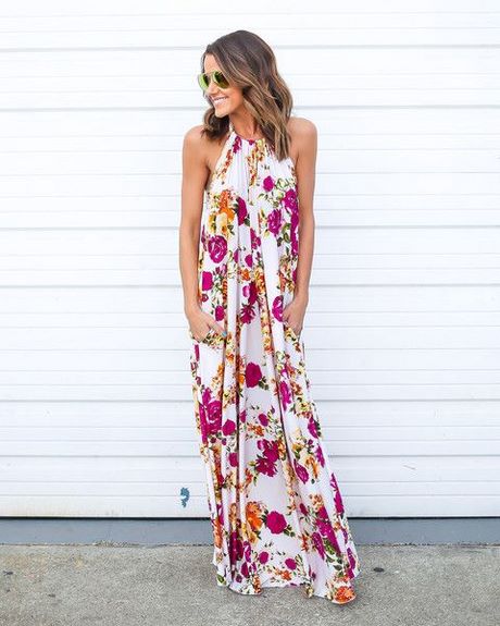 Robe à fleurs été