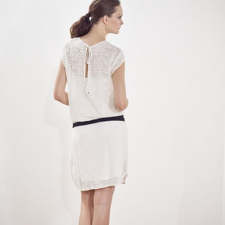 Robe blanche ete femme