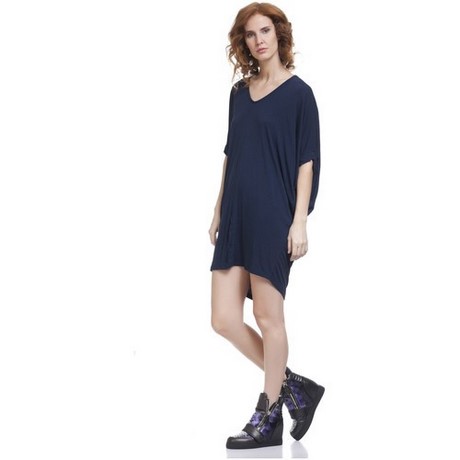 Robe bleu marine hiver