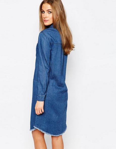 Robe blouse jean