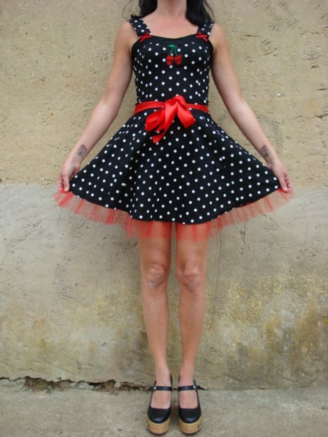 Robe courte pin up