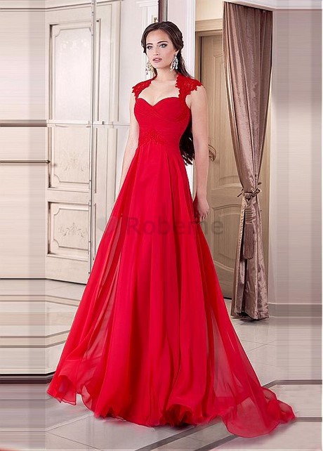 Robe de fiancaille rouge