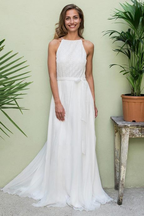 Robe de mariée simple et chic