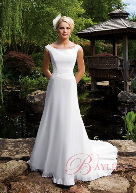 Robe de mariée simple et classe