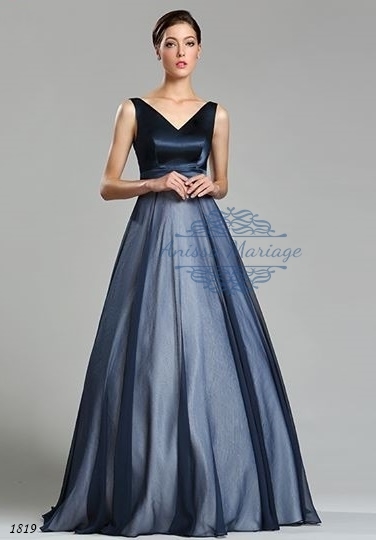 Robe de princesse bleu