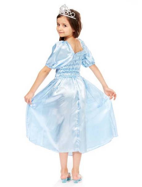 Robe de princesse bleu