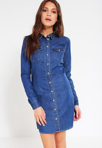 Robe denim tencel