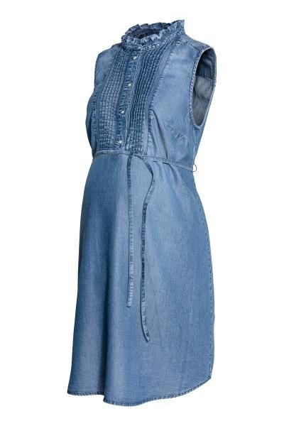 Robe denim tencel